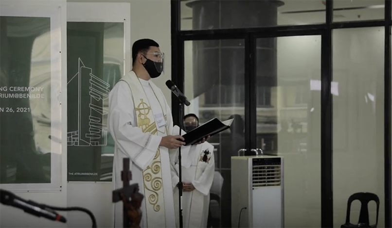 Read more about the article Watch: Blessing of The Atrium @ Benilde